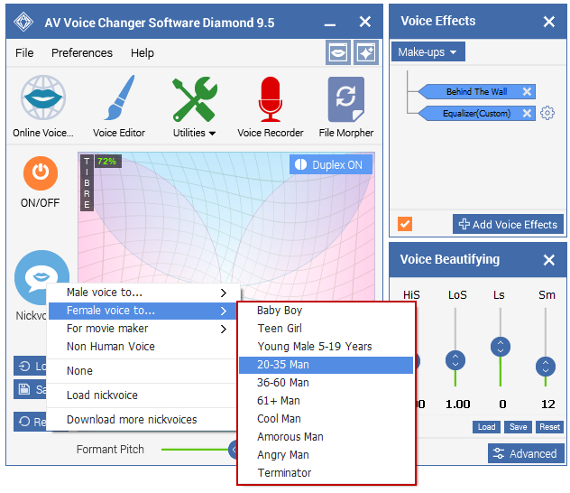 av voice change software