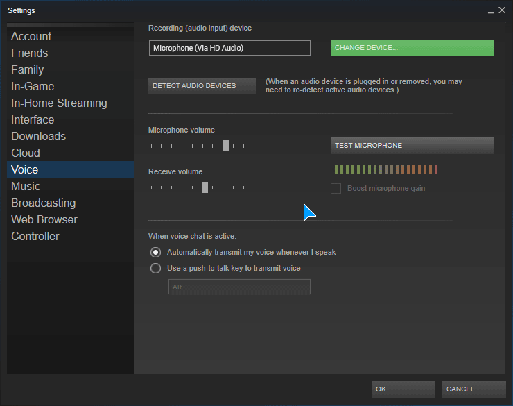 Steam Voice Changer